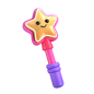 Magic Wand 3D Illustration