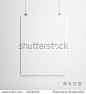 paper card on white wall