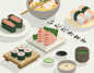 Itadakimasu : Icon for Japanese food