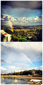 来昆士兰吧，雨后的天空清灵澄澈，彩虹奔驰在天际，它用弧线描绘绚烂的色彩，你用心的悸动重温无数个昨天。