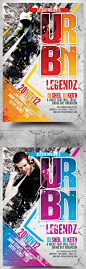 Print Templates - Urban Legendz Party Flyer | GraphicRiver