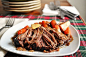 Little B Cooks: Chronicles from a Vermont foodie: Balsamic Pot Roast (in the Crock Pot)