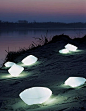 Oluce Stones - Outdoor Lamps