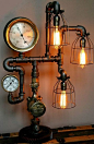 Steampunk Waterpipe Lamp                                                                                                                                                                                 More