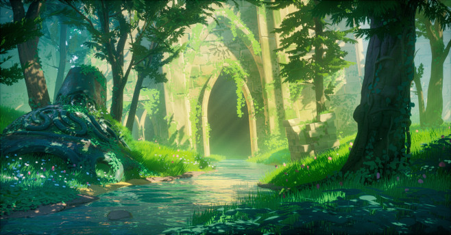 Zelda Forest Temple,...