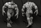 Hulk - Collectible Statue, Bruno Câmara : Highres: http://brunocamara.com/wp-content/uploads/2015/01/hulk_views_Bruno_Camara.jpg

Turntable: http://youtu.be/Oiapz8847w4