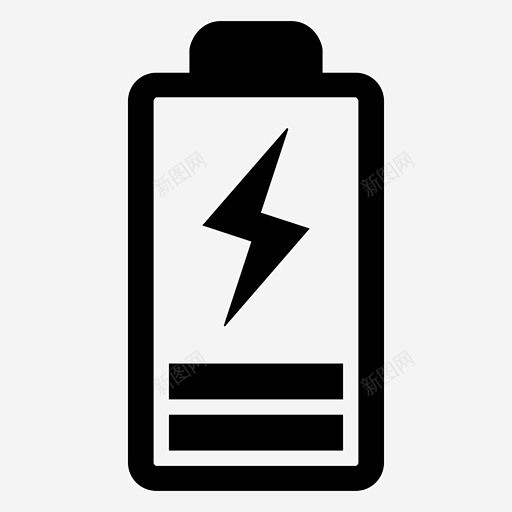 电池充电图标高清素材 电池充电 免抠pn...
