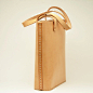 Vegetable tan leather tote | Leather Craft | Pinterest