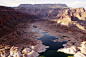 Human Impact on the Earth: Lake Powell : Severe drought conditions and unsustainable withdrawals have dropped the levels of Lake Powell, a reservoir straddling Utah and Arizona, to about 42 percent of capacity.