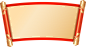 中国古风红色卷轴边框 (9)