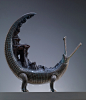 DREAMS-Crocodile | 逐梦记－鳄 : They are sculpture artworks of DREAMS witch started from 2012.