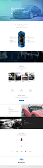 一款汽车经销商的官网首页设计参考 #网页设计# ​​​​