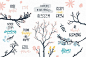 动物手绘文艺燕子彩色卡通小鸟装饰图案PNG免抠+AI设计素材 (6)