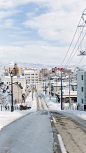 北海道的雪。  摄于：土司在拍照