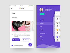 vivi简微采集到APP——整套UI kits