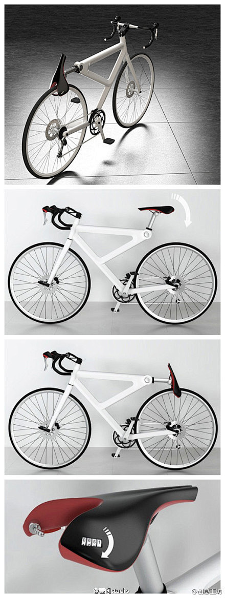 [【产品设计】自行车座位锁] 来自设计师...