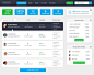 CRM UX / UI for new startup : This is part of a huge project for a new startup. I did the consulting, UX planning, UI design and also I was involved in product design at times.The product is a new CRM for a specific industry. It complies to my vision of g
