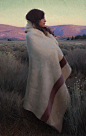 #Jeremy Lipking#偶像的绘画视频，画的是他自己的老婆。。|oil painting-The Portrait Sketch with Jeremy Lipking