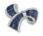 A ‘MYSTERY-SET’ SAPPHIRE AND DIAMOND CLIP BROOCH, BY VAN CLEEF & ARPELS – Christie’s