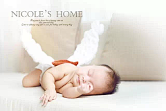 妮可的家儿童摄影采集采集到# NICOLE'S Baby — 百天照 #