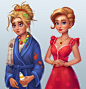 Character for Solitaire Makeup&Makeover