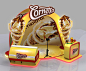 Cornetto Butterscotch : cornetto selling kiosk