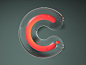 玻璃质感字母C设计 - 图翼网(TUYIYI.COM) - 优秀APP设计师联盟