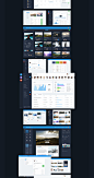 Products : Biggest pack focusing on designs of Dashboard User Interfaces & Web Applications to help you quickly prototype and design beautiful interfaces your clients and users will adore. 60 Screens with all various layouts. All packed with 2 Typefac