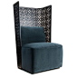 High Back Mashrabiya Chair – SACD