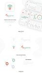 Design mobile app ogano on Behance