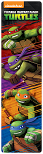 Teenage Mutant Ninja Turtles Retail Signage : Developed various retail signage solutions for Teenage Mutant Ninja Turtles animated series on Nickelodeon. Includes archways, end caps, plan-o-grams, and other scenarios.