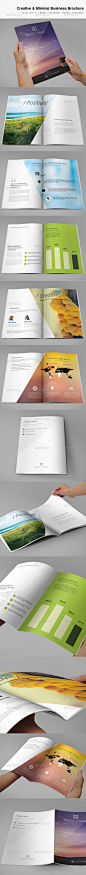 Creative & Minimal Business Brochure - GraphicRiver Item for Sale