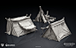 Horizon Forbidden West – Oseram Style Tents and Drapery