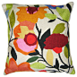 Begonias With Insert contemporary pillows