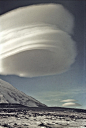 Lenticular Cloud Above the Kamen Volcano, Kamchatka Peninsula, Russia