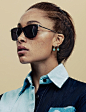 Adwoa Aboah Stars in House of Holland Summer 2013 Eyewear Campaign_eyes wide shut