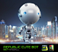 Republic of cute robots : Cute robot for 42entertainment studio