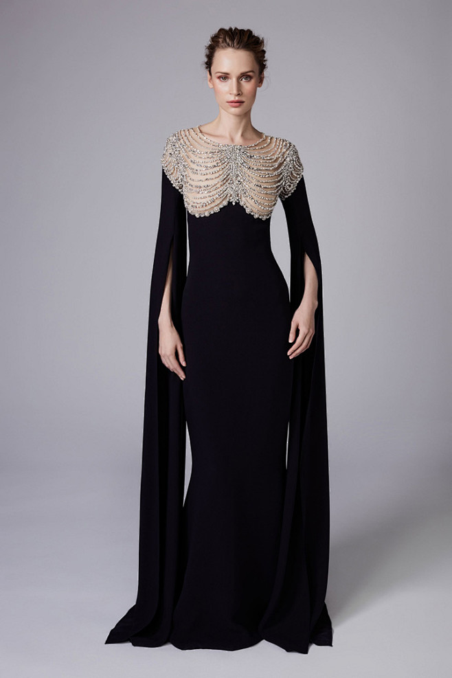 Reem Acra 2018早春系列时尚...