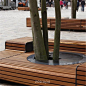 景观设施#坐凳设计#zoscape#树池设计意向图 景观前线 访问www.inla.cn下载高清