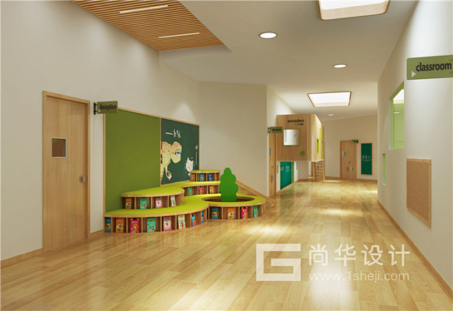 北京罗利国际幼儿园_尚华设计