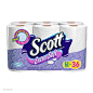 Scott Extra Soft Bath Tissue, Mega Roll, 12 Pack - 1 ea