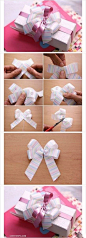 how to make present bows 手工交流扣扣群：179547762