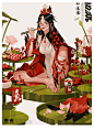 西游girls006_RC金枪鱼盛宴__插画师作品_涂鸦王国gracg