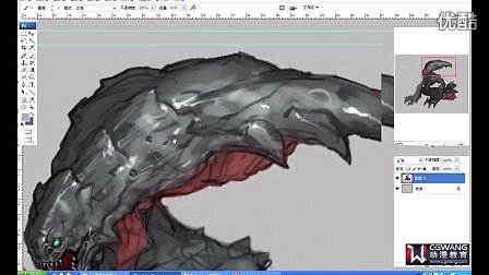 photoshop怪物设计示范教学-CG...