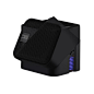 Democracy DEG100 Wireless Bluetooth Portable Speaker // Black : The Democracy Wireless Bluetooth Portable Speaker and Speakerphone is ahead of its time. The Bluetooth technology, which assures seamless streaming and the built-in lithium ion battery offers