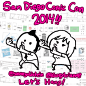 ARE YOU GOING TO SAN DIEGO COMIC CON?
CUZ I AM! I&#;8217ll be walking the floor with whoiskasey, so hit us up if you wanna meet up with and slap hands!