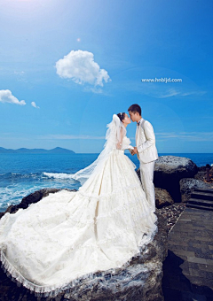 斗小鱼采集到D-Sea Wedding photo 斗-海系婚纱