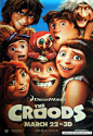 电影海报欣赏：疯狂原始人 The Croods