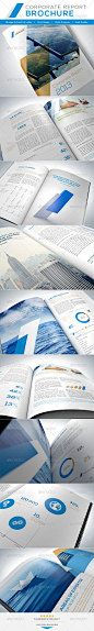 Corporate Report Brochure - GraphicRiver Item for Sale