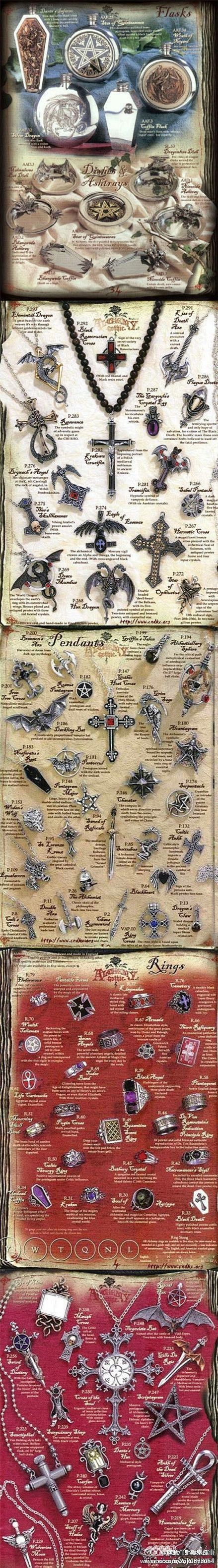 中欧时传说中各个吸血家族的徽章..喜欢的...